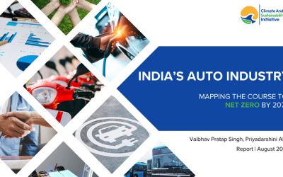 India’s Auto Industry: Mapping the Course to Net Zero by 2070