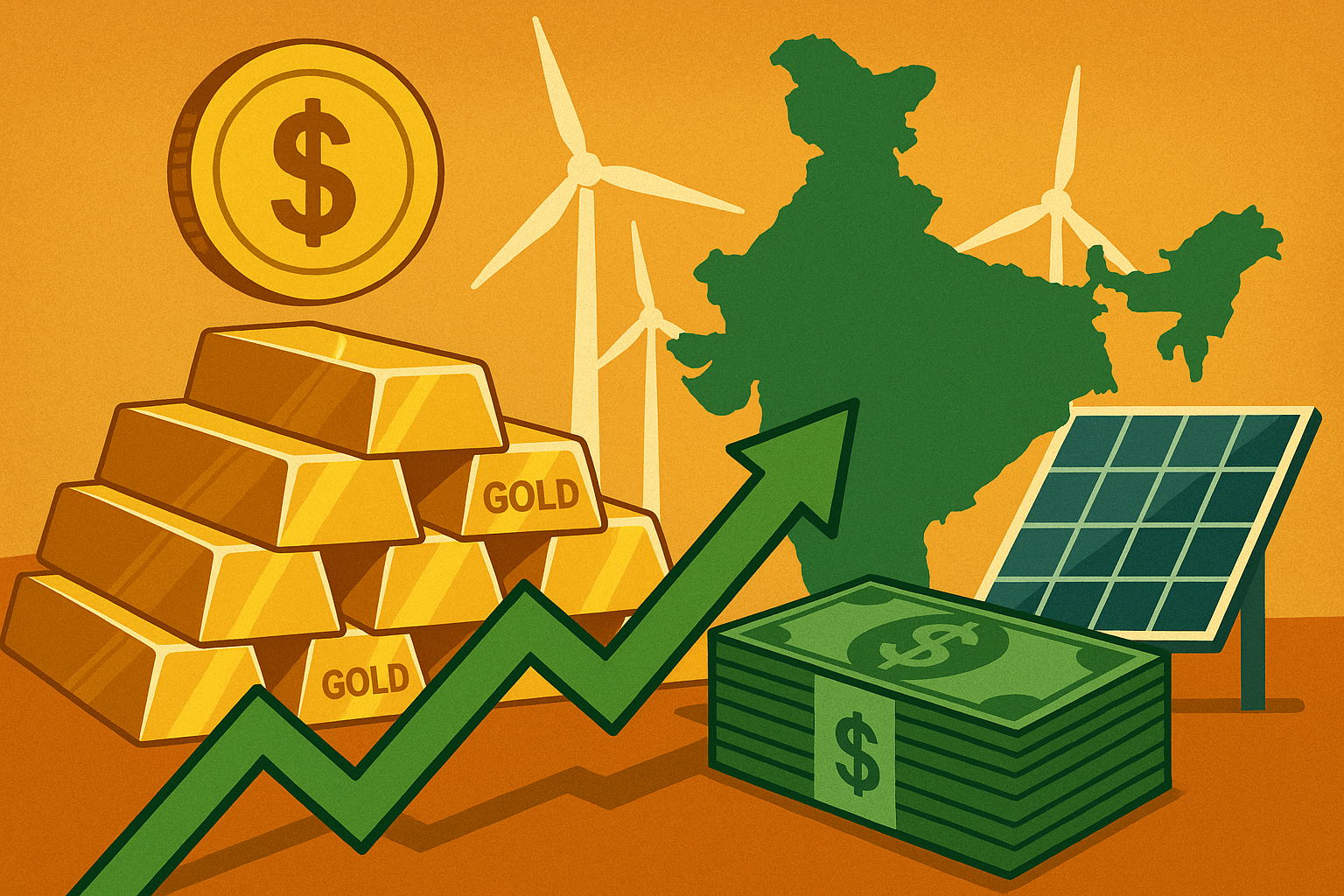 Unlocking Golden Finance for Green Transition in India