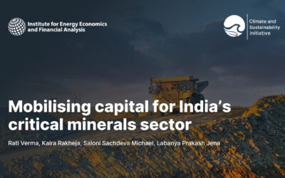Mobilising capital for India’s critical minerals sector