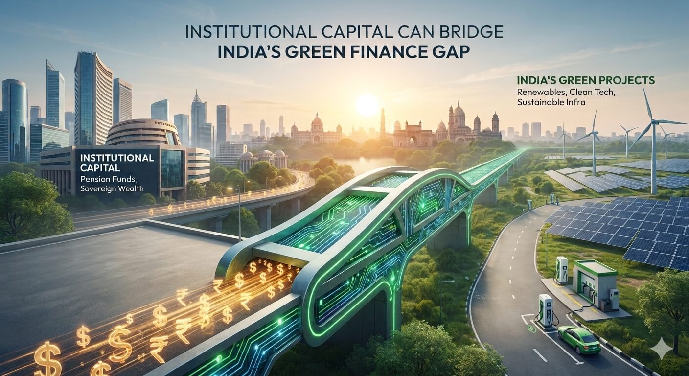 Institutional capital can bridge India’s green finance gap